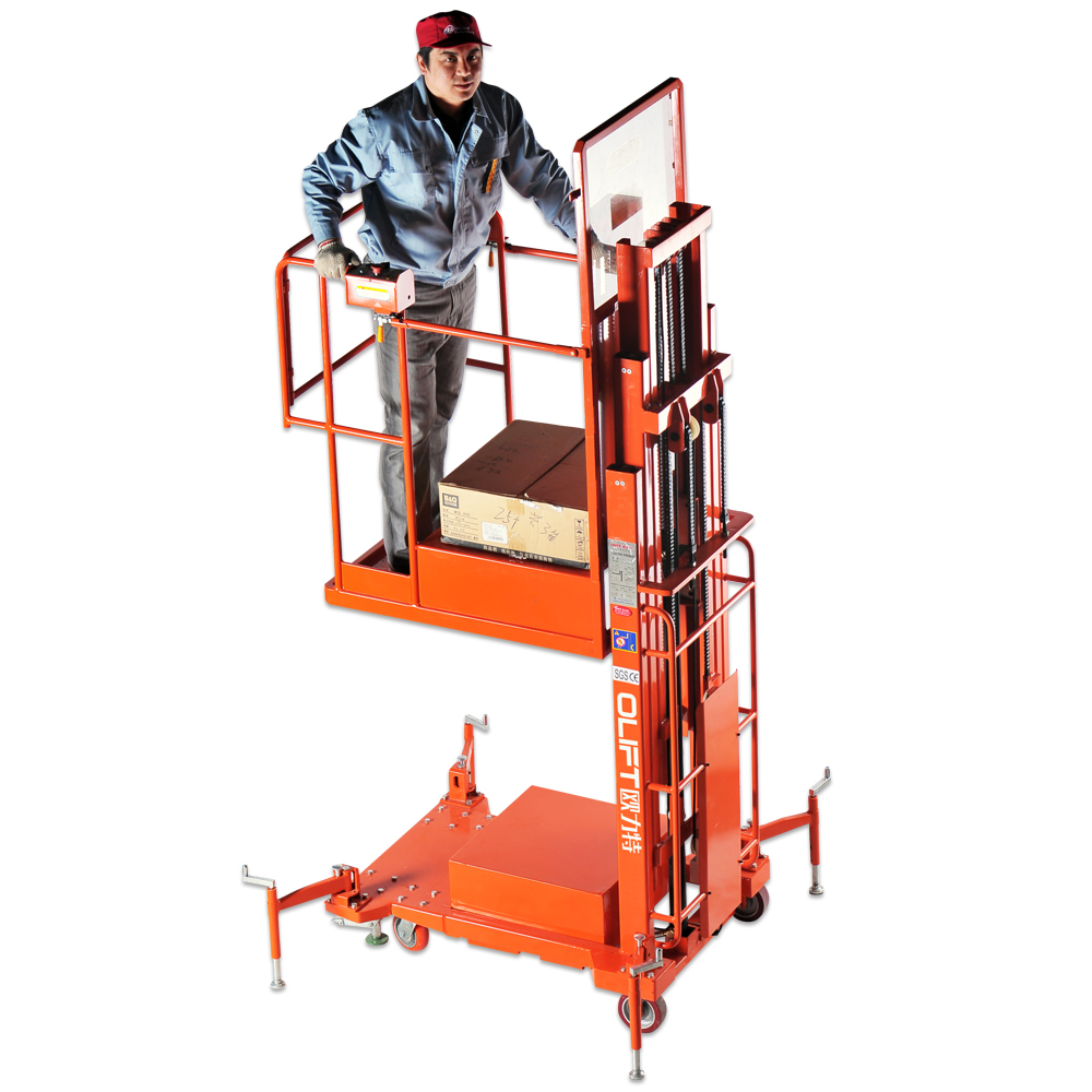 Semi Electric Order Picker – Glass lifter,Forklift truck,Scissor lift